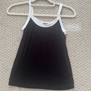 1. State Black and White Camisole